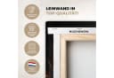 OneMillionCanvasses® Leinwandbild Katze - Essen - Pommes frites - Graffiti - Abstrakt Bild 5