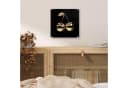 MuchoWow Acrylglasbild Kirsche Schwarz Gold Bild 5