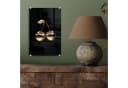 MuchoWow Acrylglasbild Kirsche Schwarz Gold Dekorative Wanddekoration Bild 4