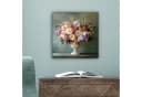 OneMillionCanvasses® Leinwandbild Orchidee Strauß Vase Rosa/Weiß Bild 5