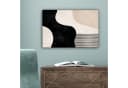 OneMillionCanvasses® Leinwandbild Abstrakt Japandi Beige Modern Fotodruck 30x20 cm Bild 5
