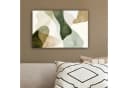 OneMillionCanvasses® Leinwandbild Japandi Abstrakt Grün Beige Bild 4