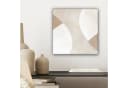 OneMillionCanvasses® Leinwandbild Braun Beige Abstrakt Japandi Bild 4