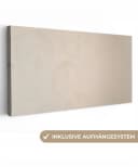 OneMillionCanvasses Leinwandbild Japandi Beige Modern Bild 2