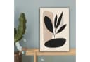OneMillionCanvasses® Leinwandbild Pflanze Beige Japanisch Fotodruck Bild 5
