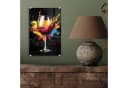 MuchoWow Acrylglasbild Wein Graffiti Rot 20x30 cm Bild 4