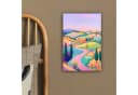 OneMillionCanvasses® Leinwandbild Landschaft Pastell Weiß Bild 4