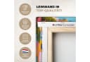 OneMillionCanvasses® Leinwandbild Bunt Rosa Orange Gelb Blumen Bild 3