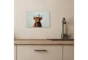 OneMillionCanvasses® Leinwandbild Schottischer Highlander Braun Bild 3