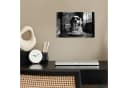 MuchoWow Poster Golden Retriever Schwarz-Weiß mit Spaghetti Bild 1