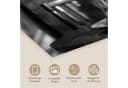 MuchoWow Poster Golden Retriever Schwarz-Weiß mit Spaghetti Bild 3