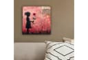 OneMillionCanvasses® Leinwandbild Graffiti Rosa Mädchen Rose 20x20 cm Bild 4