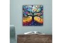 OneMillionCanvasses® Leinwandbild Baum - Bunt - Blumen - Kunst - Abstrakt, Fotodruck (1 St), Wandbild, Deko Schlafzimmer Wohnzimmer Flur Bild 5