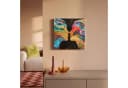 OneMillionCanvasses® Leinwandbild Abstrakt Bunt 20x20 cm Bild 1