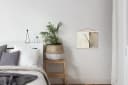 MuchoWow Textilposter Wabi Sabi Beige mit Holzleiste Bild 3