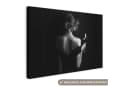 OneMillionCanvasses® Leinwandbild Frau Wein Kleid 30x20 cm Bild 2