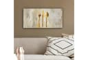 OneMillionCanvasses® Leinwandbild Panorama Gold Besteck 40x20 cm Bild 4