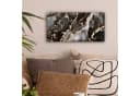 OneMillionCanvasses® Leinwandbild Panorama Marmor Gold Glitzer 40x20 cm Bild 1