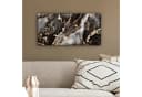 OneMillionCanvasses® Leinwandbild Panorama Marmor Gold Glitzer 40x20 cm Bild 4