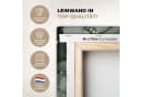 OneMillionCanvasses® Leinwandbild Panorama Luxus Marmor Grün Fotodruck Wandbild Bild 3