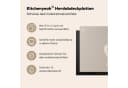 KitchenYeah Küchenrückwand Spritzschutz Pampasfedern Beige Bild 4