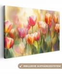 OneMillionCanvasses® Leinwandbild Tulpen - Märchenhaft - 30x20 cm Bild 2