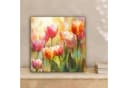OneMillionCanvasses® Leinwandbild Tulpen Märchenhaft Farbenfroh Bild 1