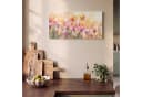 OneMillionCanvasses® Leinwandbild Panorama Schmetterlinge Orange Rosa Bild 5