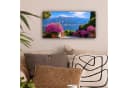 OneMillionCanvasses® Leinwandbild Panorama Comer See Blau Bild 1