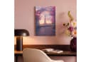 OneMillionCanvasses® Leinwandbild Eiffelturm Rosa Fotodruck 20x30 cm Bild 4
