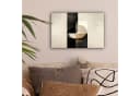 OneMillionCanvasses® Leinwandbild Modern Schwarz Gold 30x20 cm Bild 1