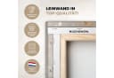 MuchoWow Leinwandbild Blüte Beige Abstrakt 2er Set Bild 3