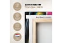 OneMillionCanvasses® Leinwandbild Frau mit bunten Farbtropfen Bild 3