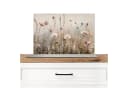 MuchoWow Küchenrückwand Blumen Rosa Modern Beige Bild 2