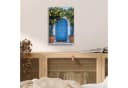 MuchoWow Acrylglasbild Zitronenbäume Tür Deko Gelb Blau Bild 5