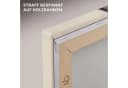 OneMillionCanvasses® Leinwandbild Abstrakt Schwarz 20x20 cm Bild 5