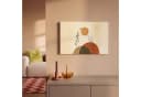 OneMillionCanvasses® Leinwandbild Abstrakt Orange Naturtönen Bild 1