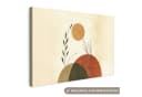 OneMillionCanvasses® Leinwandbild Abstrakt Orange Naturtönen Bild 2