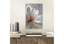 MuchoWow Acrylglasbild Blume Weiß Neutral Dekoratives Bild für Küche & Wohnzimmer Bild 1