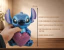 Disney Dekofigur Stitch Glitzerherz 3D Statue 23 cm Bild 1