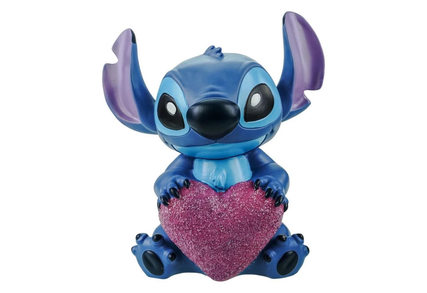 Disney Dekofigur Stitch Glitzerherz 3D Statue 23 cm - Bild 2