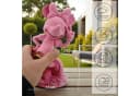 Disney Minnie Mouse Gartenfigur Rosa Beflockt Deko Bild 1