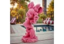 Disney Minnie Mouse Gartenfigur Rosa Beflockt Deko Bild 3