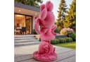 Disney Minnie Mouse Gartenfigur Rosa Beflockt Deko Bild 5