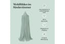 Ehrenkind Betthimmel Baldachin mit Ring Kinderzimmer Bio-Baumwolle Bild 3