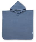 Ehrenkind Badeponcho Musselin Bio-Baumwolle 4-lagig Blau Bild 2