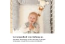 Ehrenkind Bettschlange Cord Hellgrau Bio-Baumwolle Bild 3