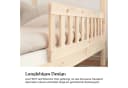 Ehrenkind Hausbett Lille Kiefernholz massiv höhenverstellbar Bild 5