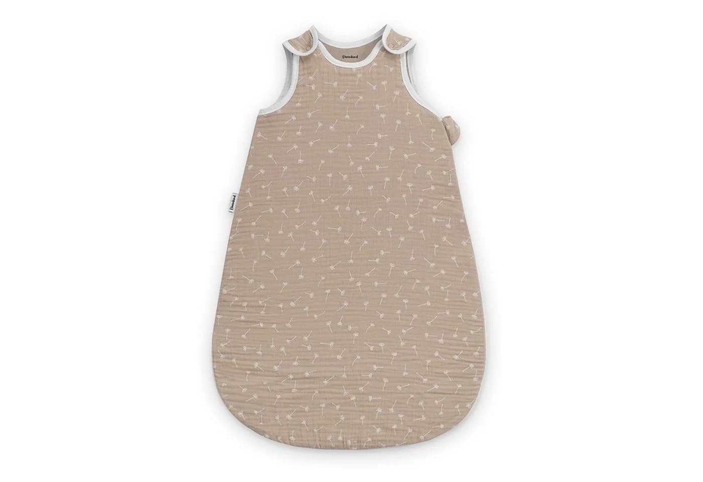 Ehrenkind Babyschlafsack Sommer 0.5 TOG Beige Bio-Musselin - Bild 2