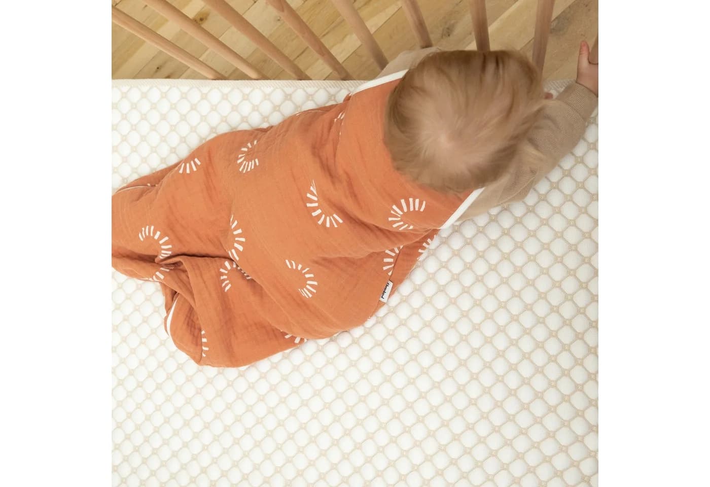 Ehrenkind Babyschlafsack Sommer 0.5 TOG Beige Bio-Musselin - Bild 4